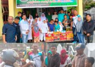 ‎Media Fakta Wicara Berbagi di Bulan Ramadhan, Santuni Anak Yatim dan Bagikan 100 Nasi Kotak di Jalan Diponegoro