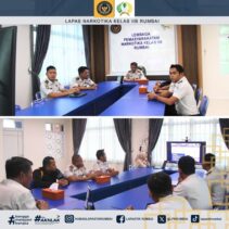 Lapas Narkotika Rumbai Ikuti Penguatan Tugas dan Fungsi Pemasyarakatan serta Persiapan Pengamanan Menjelang Lebaran