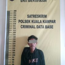 Pencurian Dengan Pemberatan di Kuala Kampar, 3 Pelaku Ditangkap