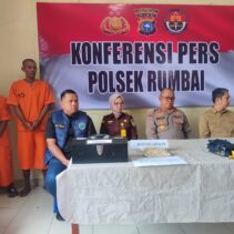 Kapolsek Rumbai Perkuat Perang Melawan Narkoba, Musnahkan 1.856 Butir Pil Ekstasi dalam Operasi Anti Narkoba Terbesar