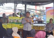 Operasi Pasar Murah: Warga Pelalawan Antusias Belanja Bahan Pangan