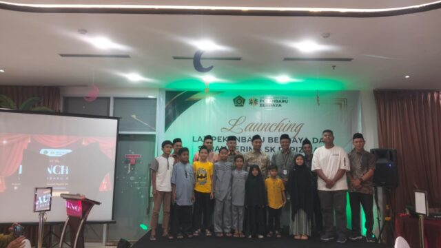 Wawako Markarius Meresmikan LAZ Pekanbaru Berdaya sekaligus Santunan Anak Yatim