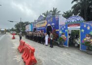 Ops Ketupat Lancang Kuning 2026, Polisi Pastikan Lalu Lintas di Exit Tol Kandis Utara Aman