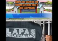 Dugaan Pungli di Lapas Kelas II B Selatpanjang, Mohd Ilham : kita minta APH melakukan penyelidikan.