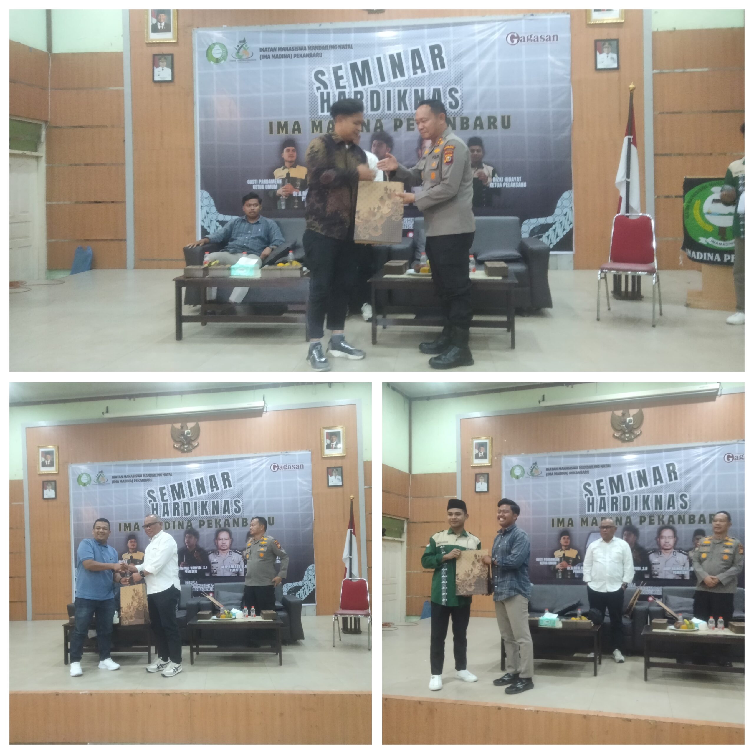 AKBP. Bainar, S.H.,M.H Menjadi Pemateri Dalam Acara Seminar HARDIKNAS Yang Di Adakan Oleh IMA MADINA Pekanbaru