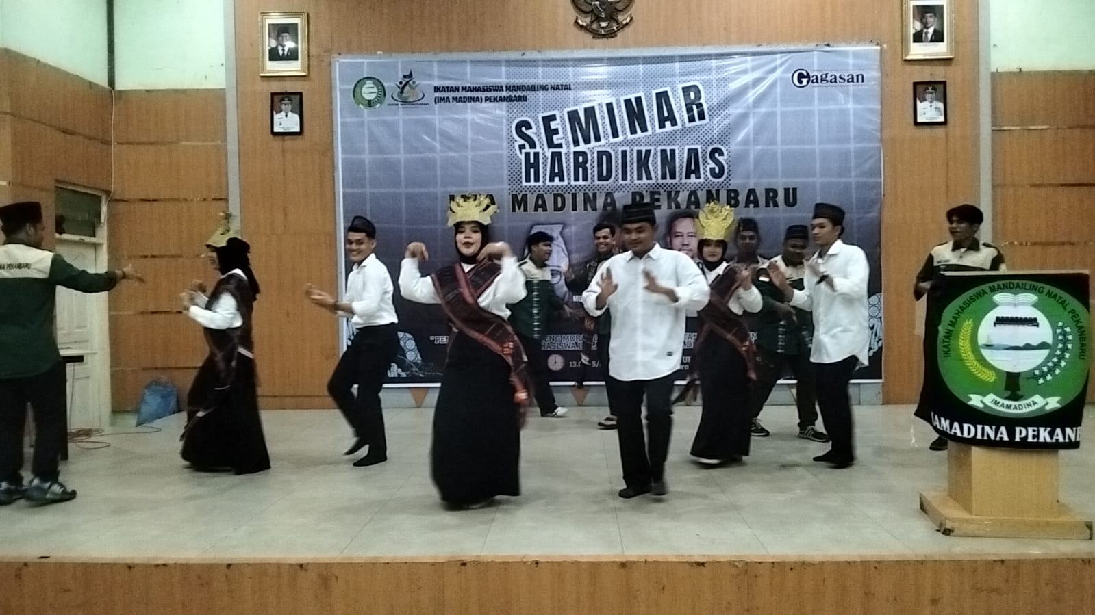 AKBP. Bainar, S.H.,M.H Menjadi Pemateri Dalam Acara Seminar HARDIKNAS Yang Di Adakan Oleh IMA MADINA Pekanbaru