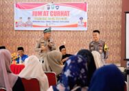Tingkatkan Kamtibmas dan Kelestarian Lingkungan, Kapolres Siak Gelar "Jumat Curhat" dan Penanaman Pohon di Tasik Seminai