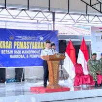 APEL IKRAR PEMASYARAKATAN, LAPAS BANGKINANG TEGASKAN KOMITMEN BEBAS HANDPHONE ILEGAL, NARKOBA, DAN PENIPUAN