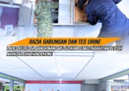 RAZIA GABUNGAN DAN TES URINE, LAPAS KELAS IIA BANGKINANG WUJUDKAN PEMASYARAKATAN BERSIH NARKOBA DAN HANDPHONE