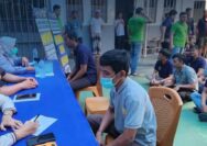 Sebagai Wujud Nyata Pemenuhan Hak Pelayanan Kesehatan Bagi Warga Binaan Pemasyarakatan (WBP), Jajaran Sub Seksi Keperawatan Lapas Narkotika Kelas IIB Rumbai Kembali Menggelar Kegiatan KONTANTEPI (Kontrol Kesehatan Temui Narapidana)