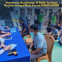 Sebagai Wujud Nyata Pemenuhan Hak Pelayanan Kesehatan Bagi Warga Binaan Pemasyarakatan (WBP), Jajaran Sub Seksi Keperawatan Lapas Narkotika Kelas IIB Rumbai Kembali Menggelar Kegiatan KONTANTEPI (Kontrol Kesehatan Temui Narapidana)