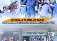 CIPTAKAN LAPAS AMAN DAN BERSIH, LAPAS BANGKINANG GELAR RAZIA GABUNGAN BERSAMA TNI–POLRI